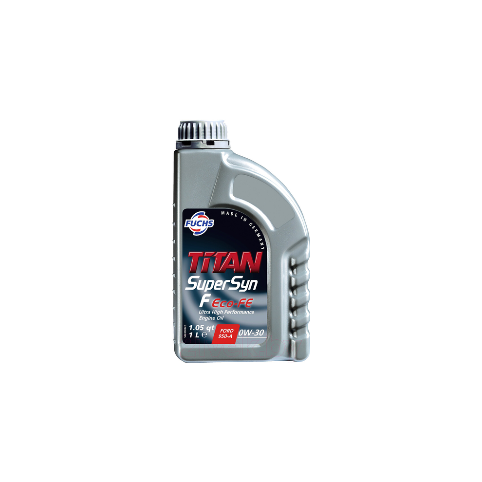 Fuchs Titan Supersyn F Eco-Fe 0W-30 Engine Oil Lubricant 1 Litre Acea C2 5003868318480