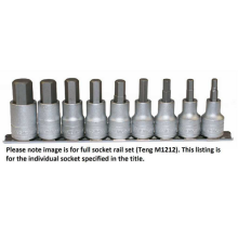 Teng Tools M121110-C | 1/2" Drive - Hex Bit Socket - 5/16" - Chrome Vanadium