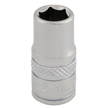Draper Expert 1/4" Square Drive Socket (7mm) 16511