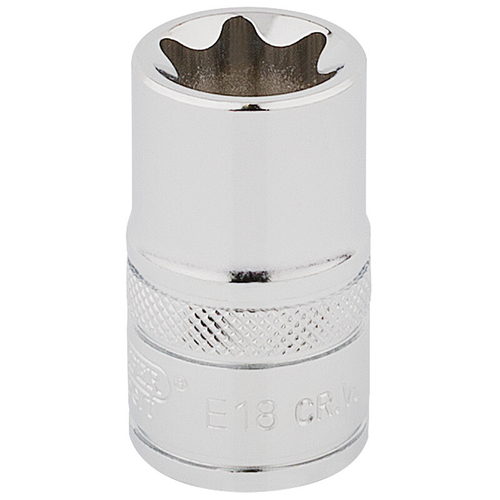 Draper Draper Expert 1/2" Square Drive Tx-Star Socket (E18) 34340