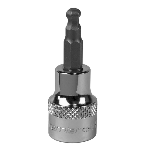 Sealey Sealey Premier SBBH003 Ball-End Hex Socket Bit 5mm 3/8"Sq Drive