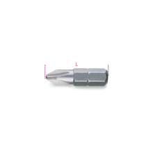 Beta Tools 861 PH 1x 1/4" Hex Drive Phillips Bit PH3 x 25mm 008610215