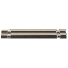DRAPER 5mm 1/4" Hex. Hexagonal Insert Bit 75mm Long x 2 64322