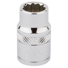 Draper 3/8" Square Drive Hi-Torq 12 Point Socket (3/8") 49017