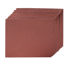 Silverline Emery Cloth Sheets 10pk 180 Grit | 733249