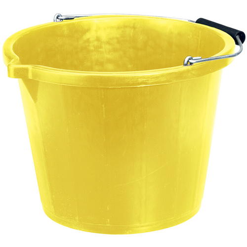 Draper Draper 14.8L Bucket - Yellow 10636