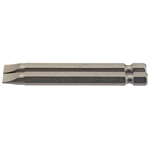 Draper DRAPER 6.5mm 1/4" Hex. Plain Slot Insert Bit 75mm Long x 2 64309