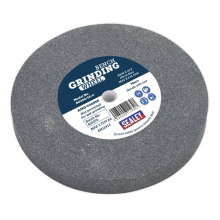 Sealey BG200/16 Grinding Stone Ã200 x 25mm 16mm Bore A36Q Coarse