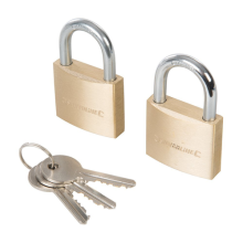 Silverline 307578 Keyed Alike Padlocks 40mm 2pk