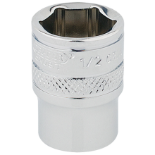 Draper 1/4" Square Drive Hi-Torq 6 Point Socket (1/2") 49010