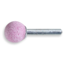 Beta 11131 25X25 Abrasive Wheel Corundum 6 x 40mm Shaft Globe Ã 25 x 25mm