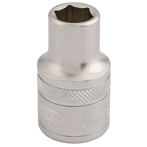 Draper Draper Expert 1/2" Square Drive 6 Point Metric Socket (10mm) 16598