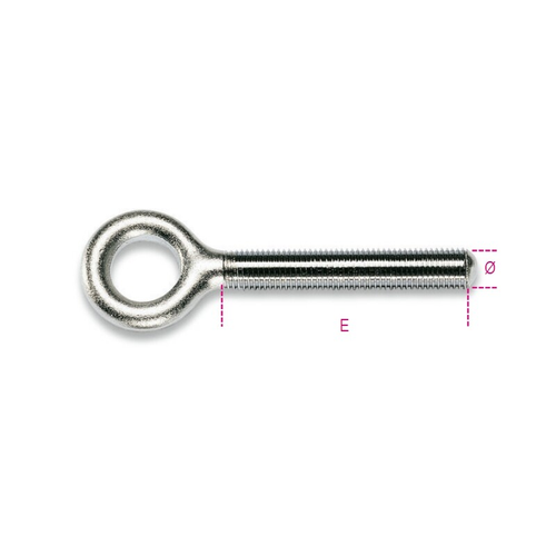 Robur Wire Rope Accessory 8002ZD M24 Turnbuckle Eye Right Thread Galvanized