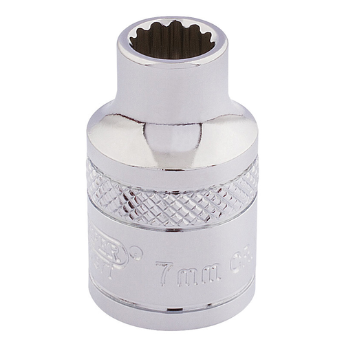 Draper Draper Expert 3/8" Square Drive Hi-Torq 12 Point Socket (7mm) 32767
