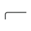 Teng Tools 3105009 0.9mm Hex Key - Ground Ends 1