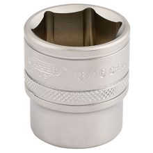 Draper Expert 3/8" Square Drive 6 Point Imperial Socket (13/16") 16575