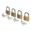 Silverline Silverline Keyed Alike Padlocks 40mm 4pk | 675152 2