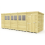 19 x 6 Pent Shed Tanalised (Single Door, With Windows) 2
