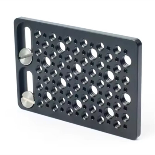 1/4" 3/8" Cheese BasePlage Base Mount Adapter Plate for   LF Pin-Lock Camera Teradek Vaxis Tripod Cage Rig DIY