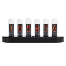 Nixie Tube Clock Color Screen Digital Clock DIY Analog Digital Tube WiFi Desktop Desktop Digital Clock A