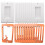 10PCS Brush Wall Plate Cable Pass Through Insert with Mounting Bracket Single Gang Wall Cover for Low Voltage Cables 1