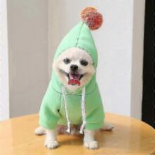(XS, E) Winter Dog Hoodies & Warm Coats for Puppies & Pets: Cotton Jacket & Sweater Size inch Circle Neck for Secure Fit
