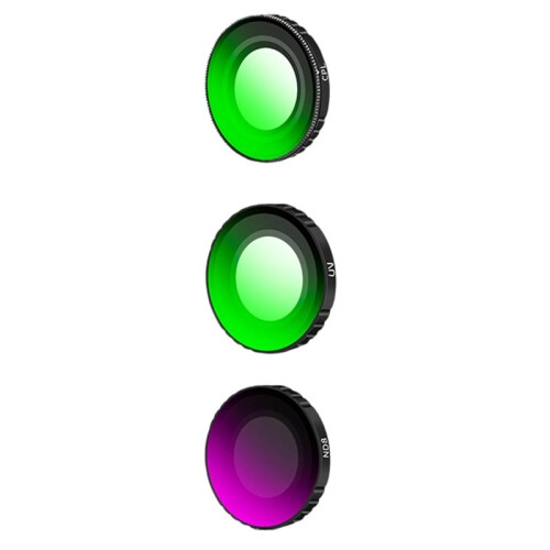 For  Osmo  3-Piece Filter Set: CPL + UV + ND8 Action Camera Accessories