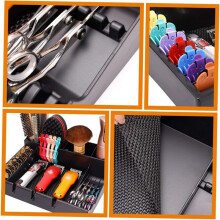 Barber Clippers Tray Station Hair Trimmer Holder Multifunctional Razors Case Stylist Hairdressing Combs Clips