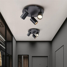 Spotlight Plafondspots voor Woonkamer, Slaapkamer, Gang, Inbouw, Gerichte Verlichting, Zwart