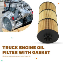 Truck Engine Oil Fuel Filter with Gasket LF17511 PF9908 for  Detroit Diesels Freightliner