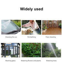 EVA Garden Teleskopfjäderrör Trädgårdsslang Plast Multifunktionell Biltvätt Vattensprayer Sprinkler för Trädgård
