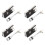 4X Violin Bow Frog for 4/4 Violin Bow Parts Replacement Accessories 1