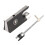 4X Violin Bow Frog for 4/4 Violin Bow Parts Replacement Accessories 4