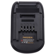 Battery Adapter for Parkside 20V Li-Ion Battery Converter to for 18V Li-Ion Battery Power Tools PAR20EIN