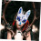 Ιαπωνική μάσκα Cherry Blossom Fox για γυναίκες Μάσκα Cosplay με μισό πρόσωπο και ζώα 4
