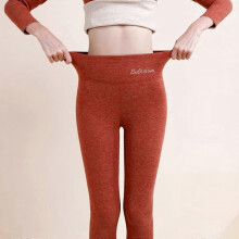 (M, Gray) Casual Warm Winter Solid Pants with Soft Clouds Fleece for Women in Their 20s
