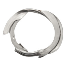 180 Pcs 20mm Dia A L'Exterieur Universelles Fendus Anneaux de Cles Porte-Cles