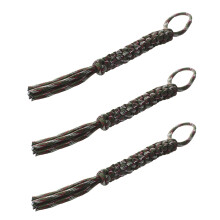 3X Longe de Couteau à Tissage Carré Woodland Digital Camo Paracord