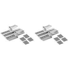 20Pcs Drywall Repair Clips Wall Patch Kit with Screws for 1/2 Inch Sheetrock Professional Drywall Hole Repair Solution