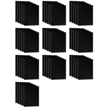 50pcs 7x5x1/32inch Anodized Aluminum Sheet,0.8mm Thick Engraving Blanks for Laser Engraving DIY Decorative