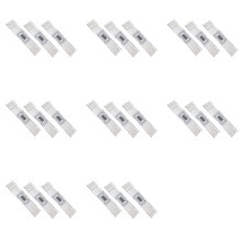 Crack Monitoring Record, 24Pcs Crack Measurement Tool, Crack Width Gauge, Clear Acrylic Corner Crack Comparison Caliper