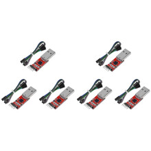 6 Pcs CP2102 USB 2.0 to TTL 5-Pin Serial Adapter USB to TTL Serial Converter Module for UART STC 3.3V and 5V