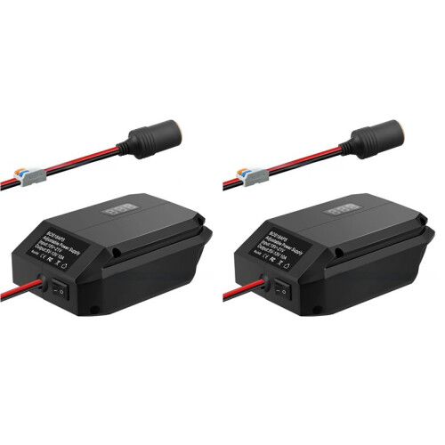 2X for  18V Battery,18V To12V Power Wheels Battery Adapter ,Step Down Converter Regulator 1
