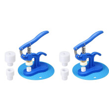 2X Outil de Fixation pour Yeux de Sécurité, Grand Format, pour Fixer des Yeux de Sécurité pour Animaux en Peluche de 5 à 45 mm, Travaux Manuels.