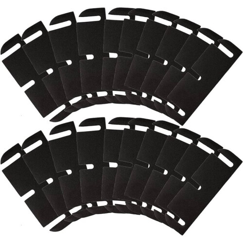 Conjunto de 40 Calços de Dobradiça de Plástico para Portas Internas, para Preencher Folgas e Ajustar o Espaçamento, com 8,9 cm (3,5 Polegadas). 1
