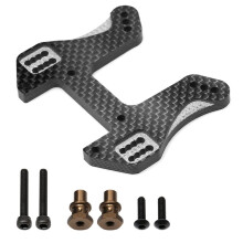 For MP11 1/10 RC Car Carbon Fiber Front Rear Shock Tower Plate IF704 IF705 Upgrade Parts Accessories Front
