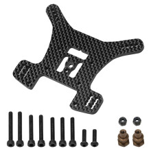 For MP11 1/10 RC Car Carbon Fiber Front Rear Shock Tower Plate IF704 IF705 Upgrade Parts Accessories Rear