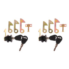 2X Elektrische Auto, Scooter, Kofferbakslot, Accessoires, Motorfiets, Achterslot