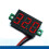 100 Stuks 2-Draads  Digitale Voltmeter  2,5 V-40 V Digitale Spanningstester LED-Displaypaneel Voltmeter 6