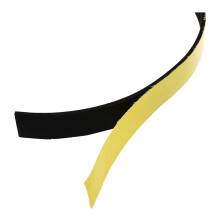 2X 5 m Schwarzes einseitiges selbstklebendes Schaumband geschlossenes Zelle 20mm breites x 3mm starkes